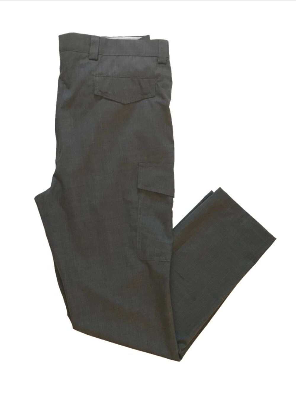 Brunello Cucinelli Wool Trouser Cargo Dress Pants Slacks Mens 52 36 US Gray